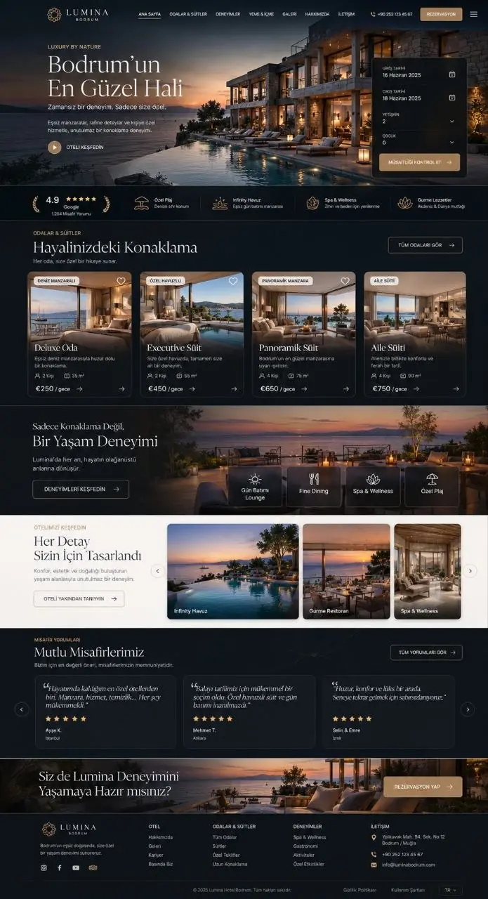 Lumina Bodrum · Tasarım 2