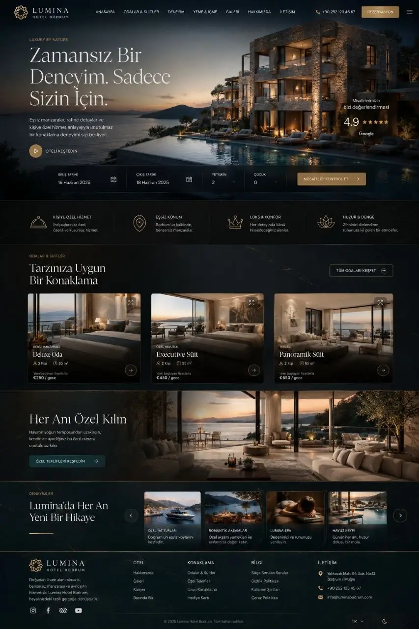 Lumina Hotel Bodrum · Tasarım 4